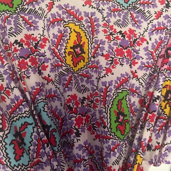 Rhode Purple Paisley Ella Dress - Picture 4 of 4